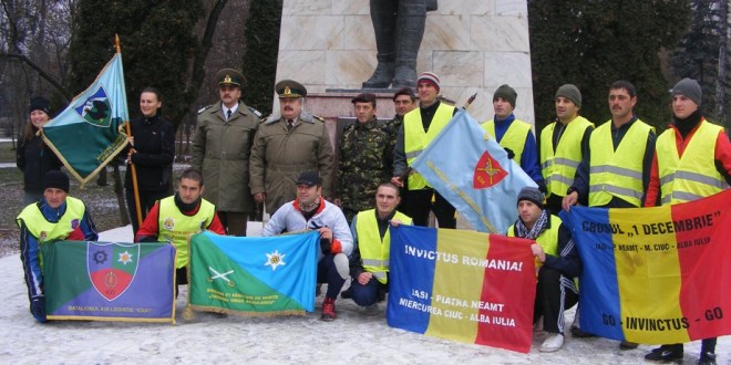 Militari harghiteni, prezenţi la manifestările de la Alba Iulia