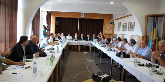 Consiliul Judeţean a onorat invitaţia primarului din comuna Ciumani