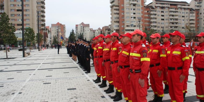 Exerciţii demonstrative şi invitaţi de marcă la Miercurea-Ciuc, cu ocazia Zilei Pompierilor din România
