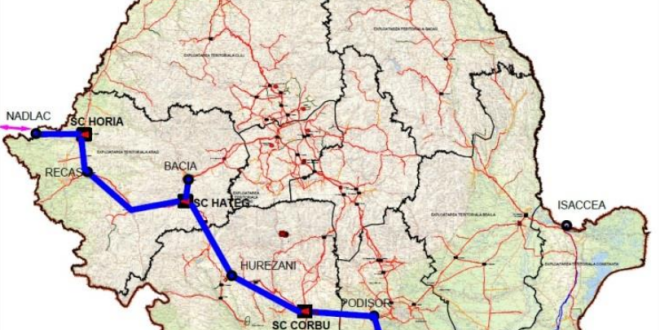 România a ajuns pe harta europeană a gazului