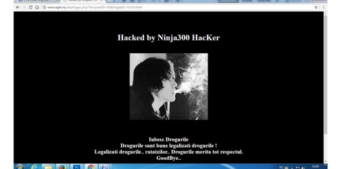 Site-ul Serviciului de Ambulanță Județean Harghita a fost atacat de un hacker