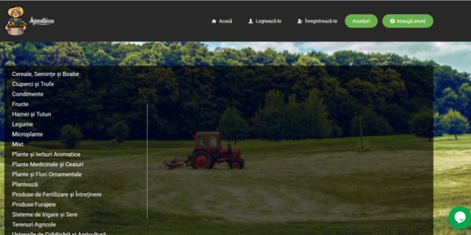 Agroculturae.ro – o platformă on-line utilă agricultorilor