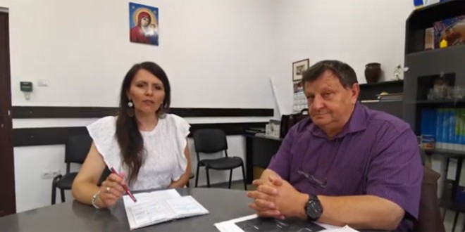 Primarul comunei Voșlăbeni, la Interviews for Hope