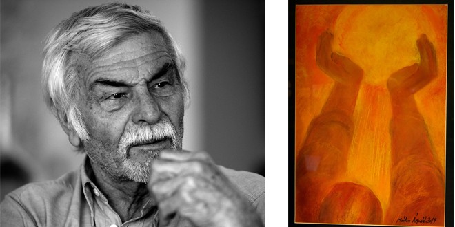 Artistul Márton Árpád sărbătorit la 80 de ani şi încă 1