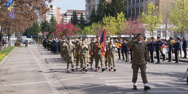 Ceremonial de 9 Mai la Monumentul Ostaşului Necunoscut din Miercurea-Ciuc