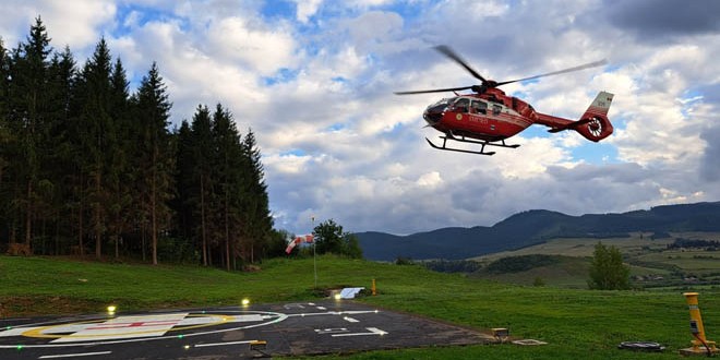 Heliportul din curtea Spitalului Judeţean de Urgenţă din Miercurea-Ciuc este funcţional