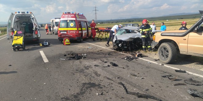 Miercurea-Ciuc: Patru persoane rănite în urma unui accident rutier