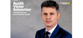 Sebastian Buzilă, președintele PNL Harghita, și-a anunțat candidatura pentru primăria municipiului Toplița