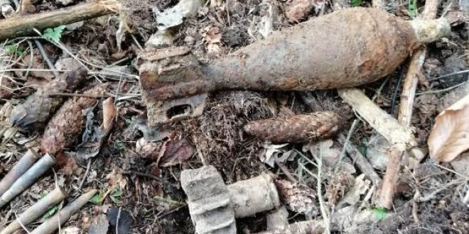 Elementele de muniție neexplodate descoperite de la începutul anului în Harghita, distruse într-un poligon special amenajat