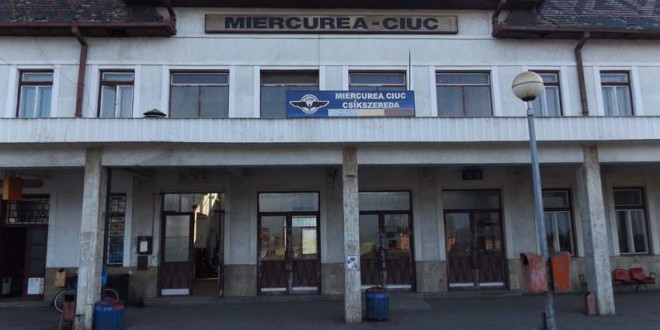 Lucrările de modernizare la gara din Miercurea-Ciuc ar putea să înceapă la sfârşitul lui 2016