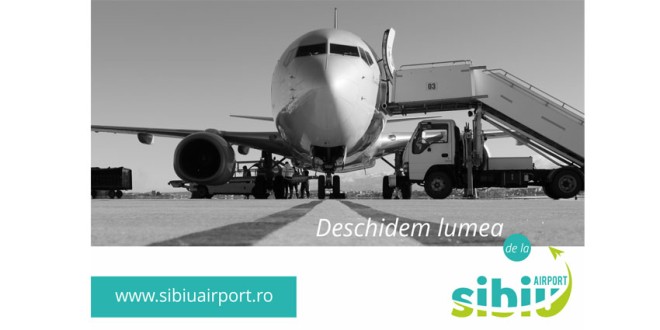 Descoperă şi tu zborul de la Aeroportul Internaţional Sibiu!