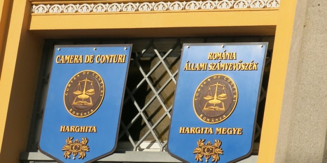 Din Raportul Camerei de Conturi Harghita: Au fost constatate peste 100 de abateri de la legalitate şi regularitate