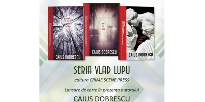 <i>Biblioteca Judeţeană Miercurea Ciuc:</i><br /> Lansare de carte şi întâlnire cu scriitorul Caius Dobrescu