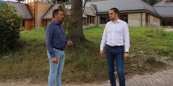 Ministrul Turismului, Bogdan Trif, în control la „Sania de vară” și la Centrul Balneoclimateric din Borsec