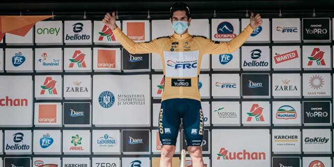Germanul Lucas Carstensen, de la echipa Bike Aid, câștigă cea de-a doua etapă din Turul României