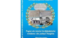 „Pagini ale istoriei învăţământului românesc din judeţul Harghita”
