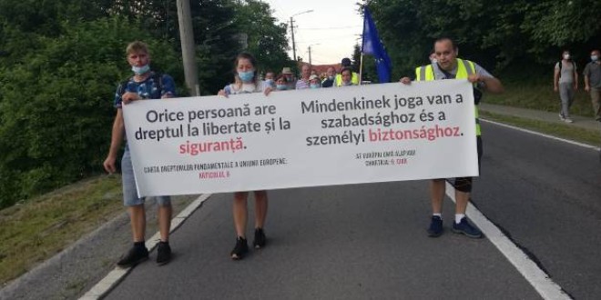 Protestul „disperării” la Băile Tușnad