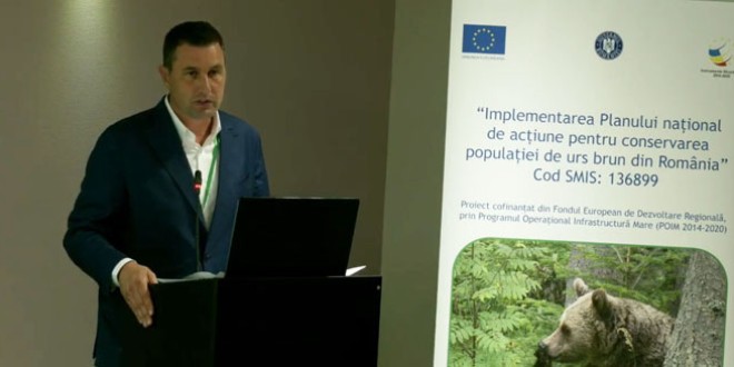 A fost lansat proiectul „Implementarea Planului naţional de acţiune pentru conservarea populaţiei de urs brun din România”