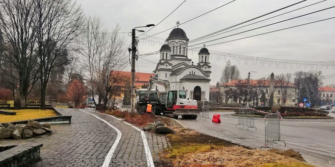 Miercurea Ciuc: Pe strada Nicolae Bălcescu se va putea circula în ambele sensuri de vineri