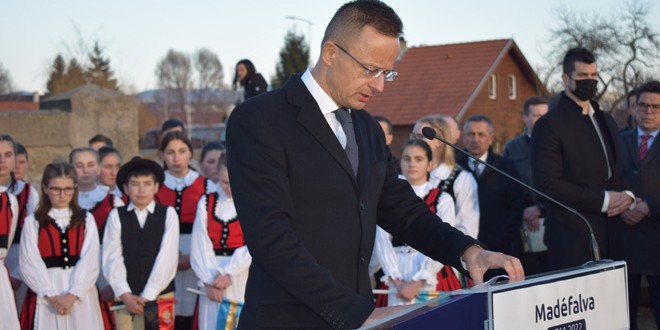 Péter Szijjártó a venit în campanie (și) în Harghita
