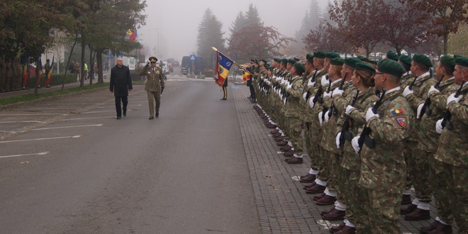 Ziua Armatei României, marcată la Monumentul Ostaşului Necunoscut din Miercurea-Ciuc