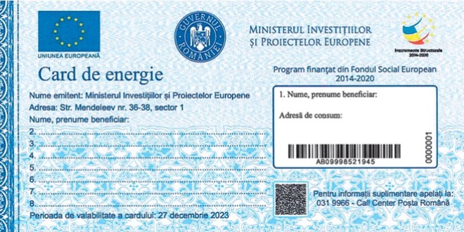 Luni, oficiile poştale din Harghita au înregistrat primele plăţi la facturi cu cardurile de energie