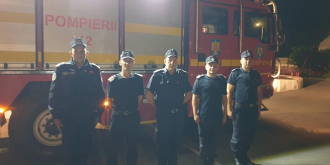 Cinci harghiteni se află printre pompierii români care vor ajuta la stingerea incendiilor din Grecia