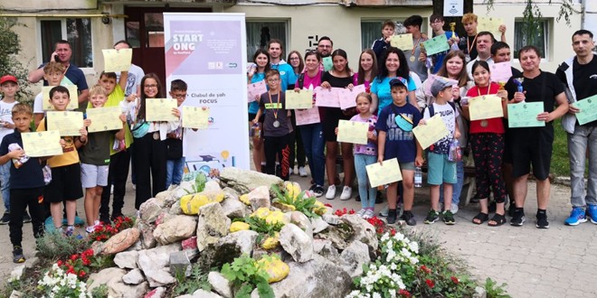 Copiii din oraşul Bălan au participat la ateliere şi jocuri gratuite de şah