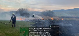 Destul de multe incendii de vegetaţie în arii protejate, în ultimele zile, în judeţul Harghita