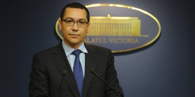 Ponta: Sper ca liberalii să nu sacrifice USL pentru un proiect personal al domnului Antonescu