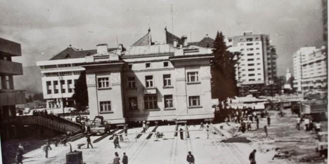 30 de ani de la translaţia clădirii BNR din Miercurea-Ciuc