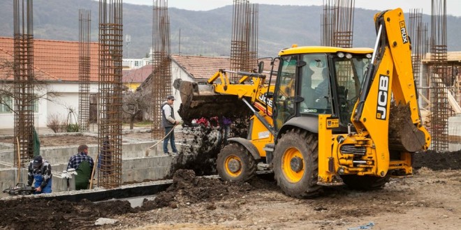 Odorheiu-Secuiesc: Lucrările de construcţie a Harghita Business Center decurg conform planului