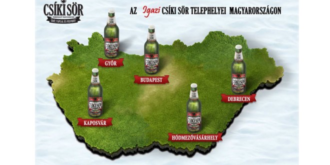 Folosirea mărcii de bere „Csíki Sör”, interzisă