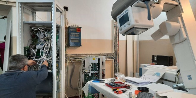 Aparat Röntgen performant achiziţionat pentru Secţia de Pneumologie a SJU Miercurea Ciuc