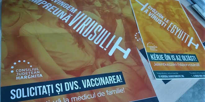 Campanie de informare cu privire la avantajele vaccinării împotriva COVID-19