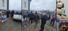 Ajutoare de la Corbu, pentru refugiații din Ucraina ajunși la Vama Siret