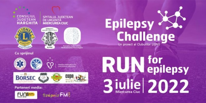 <h5><i>Duminică, la Miercurea-Ciuc:</i></h5>Crosul Run for Epilepsy