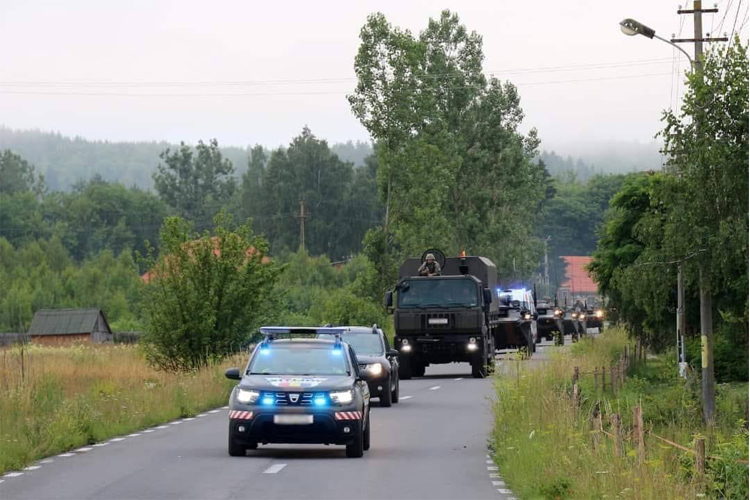 Exercițiul „Senzorul 26” – dislocare de forțe și mijloace tehnice în poligonul Jigodin