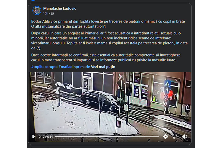 accident viceprimar